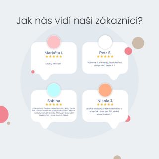 JAK NÁS VIDÍ NAŠI ZÁKAZNÍCI? 🤩 Snažíme se, aby všichni naši zákazníci byli spokojeni na 100%! 😍 Podle recenzí na našem...