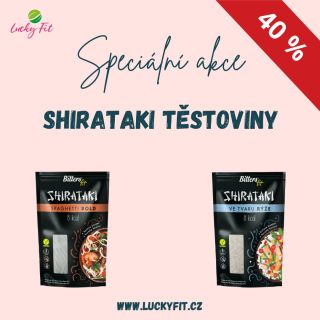 Spustili jsme pro Vás akci na skvělé těstoviny SHIRATAKI FIT 😎 A co o nich možná nevíte? 🌟 Na 100g mají pouze 8kcal 🌟...